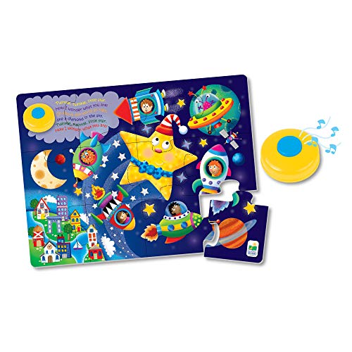 The Learning Journey: My First Sing Along Puzzle - Twinkle Twinkle Little Star - 12 Piece Floor Puzzle with Electric Melody Button