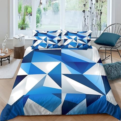 Housse de couette microfibre résistante 3D lune de sang lit 260x220cm durable - 4
