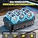 Kitire Vibrationsplatte für Lymphdrainage & Gewichtsreduktion – 9 Modi Vibrationsplattform, 3D Upgraded Fitnessgerät, Heimtrainer für Zuhause