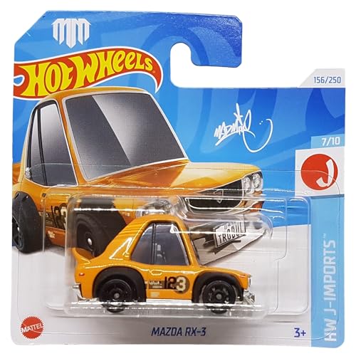 Hot Wheels Mazda RX 3 HW J Imports Ages 3 and Up (Yellow)