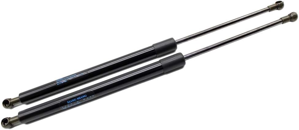 TSUBASA Lift Supports for Pontiac Vibe 2003-2008 for Toyota Voltz 2002-2004 Front Bonnet Hood Modify Shock Dampers Carbon Fiber Gas Struts Spring Prop Rod Bar (2 PCS) (Normal Black)