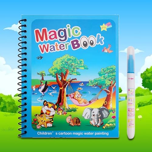 See full amazon price history chart for GLUN® Reusable Water Reveal Activity Book, All Fun, Mess-Free Coloring Book, Portable Educational Doodle Drawing Book, Improving Childrens Imagination GLUN® Reusable Water Reveal Activity Book, All Fun, Mess-Free Coloring Book, Portable Educational Doodle Drawing Book, Improving Childrens Imagination (B0D7Q8RSL9) Amazon Price History, Amazon Price Tracker