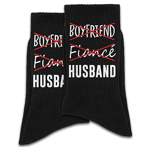 Not Boyfriend Socks, Wedding Gift, Gift For Fiance - Fiance Socks