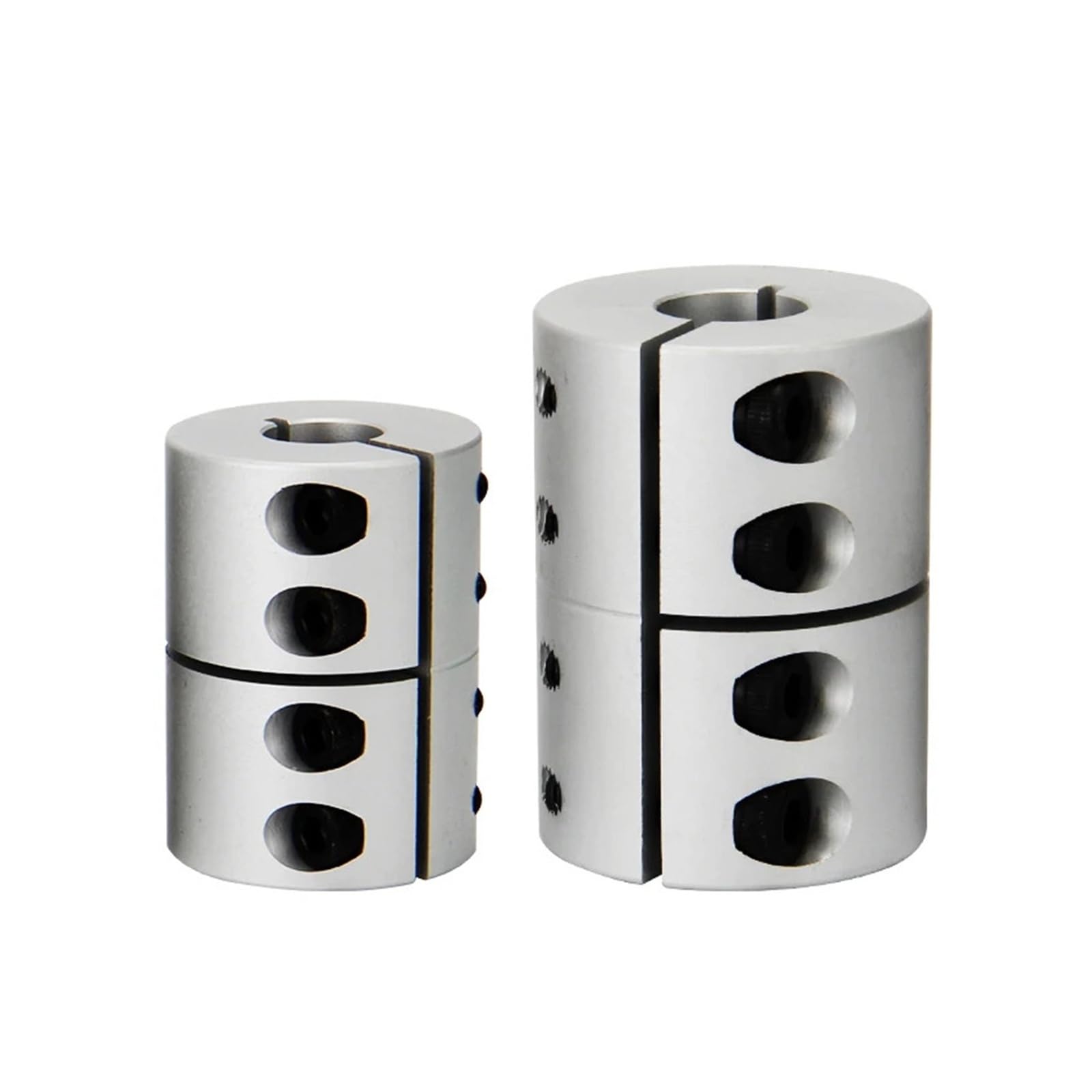 Acoplador D32L40 Eje D32 L40 Motor de acoplamiento rígido Sujeción de aleación de aluminio Acoplador de par grande 6-12,7 mm(6.35X note)