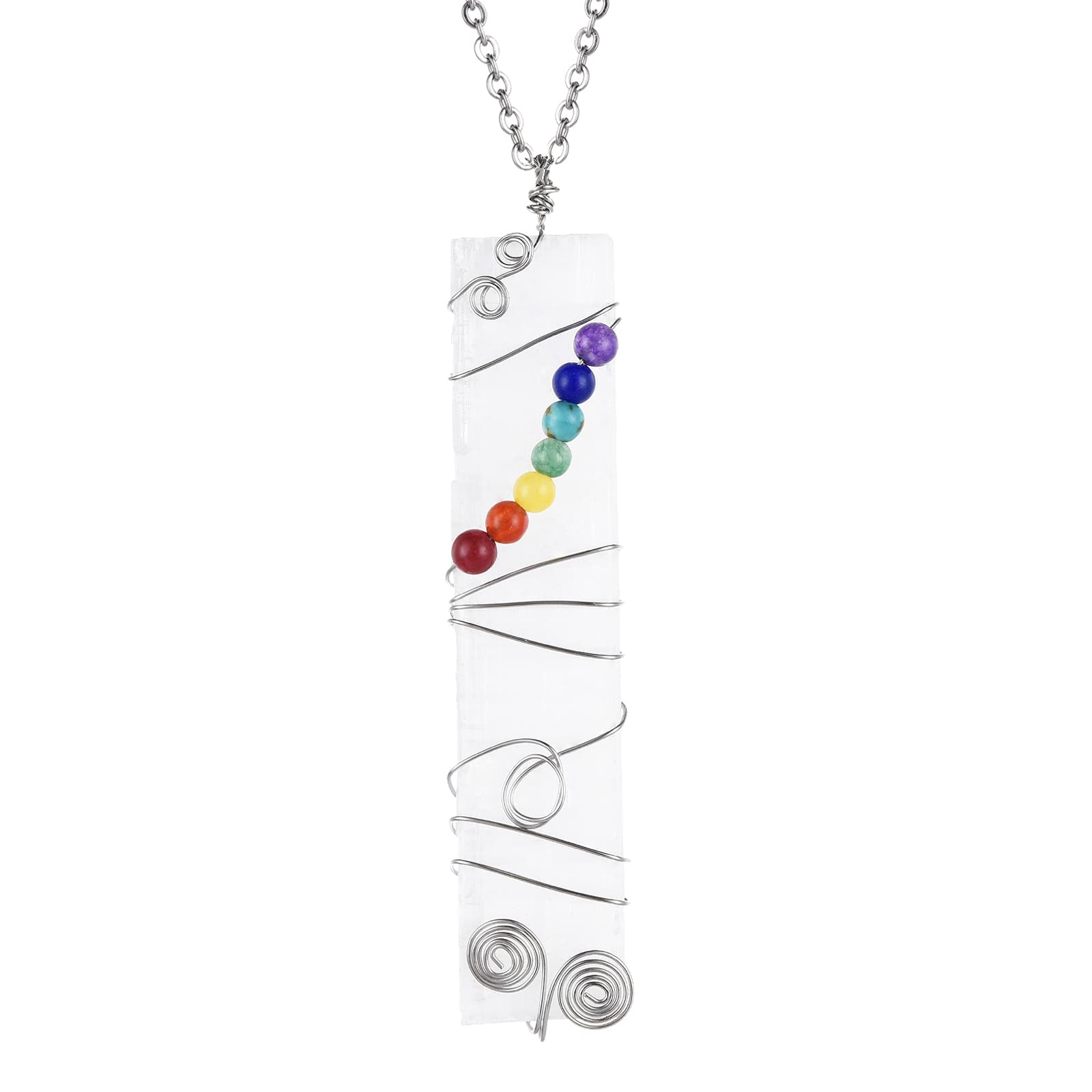 Selenite Sticks 3.15", Selenite Crystal Wands, White Healing Stone, Great for Wicca, Reiki, Healing, Metaphysical, Chakra, Positive Energy, Meditation