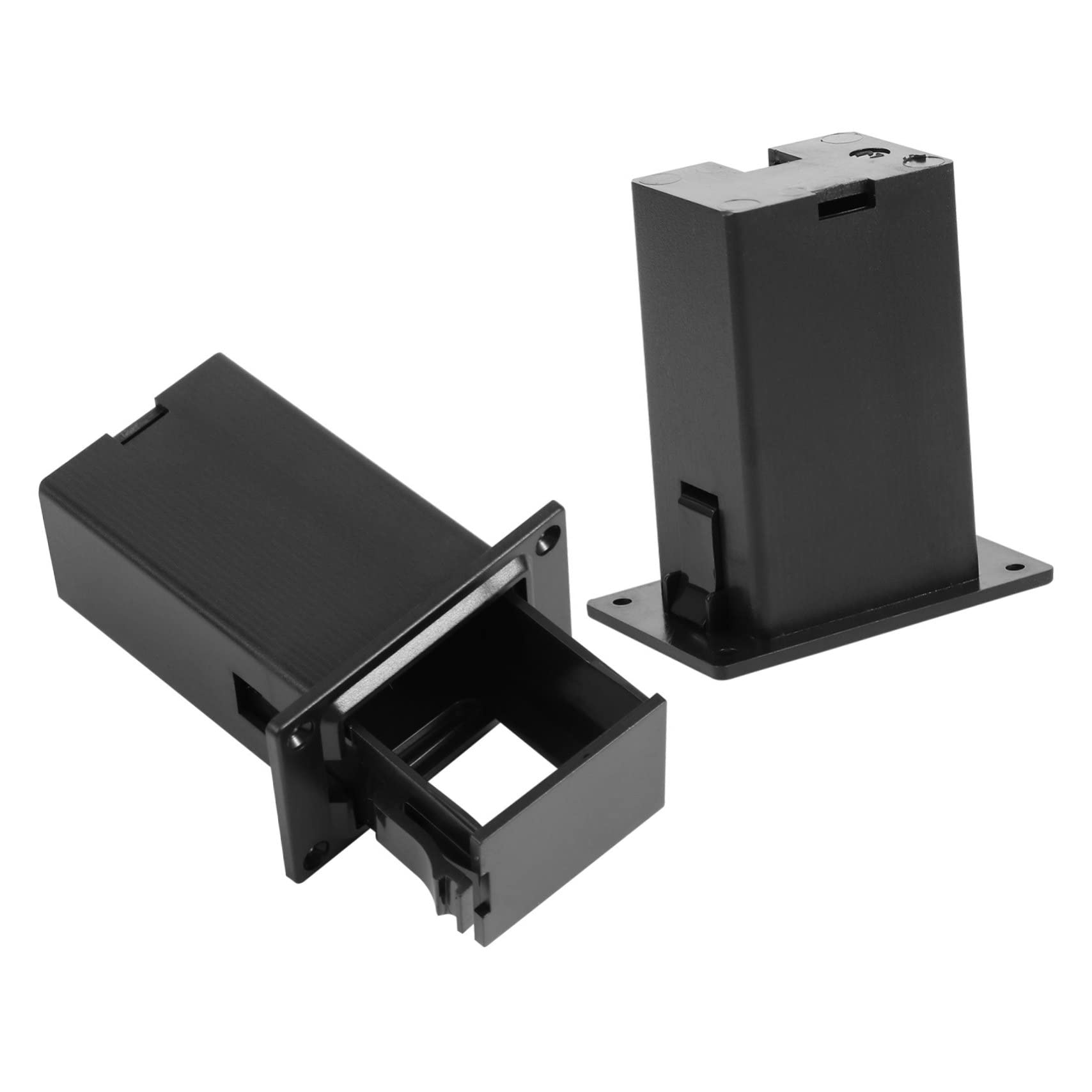 Toddmomy 3Pcs Guitar Pickup Battery Case Holder Durable Battery Box for Active Guitar Lightweight Design Easy Installation for Guitarists and Musicians