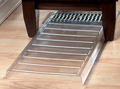 Furnace Vent Extender, Air Deflector for Floor Registers, Designed With Durable Plastic, Expandable Vent, Home Improvement – Measures 11" W x 1" H, Expands From 20” to 36”