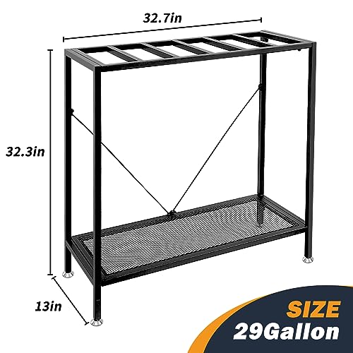 Fish Tank Stand: The Perfect 29 Gallon Metal Aquarium Stand Measuring 32.7" W X 13" D X 32.3" H To Fit Your Aquatic Display Needs. #TOP1