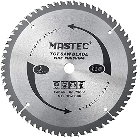 MASTEC 8 Inch 64 Tooth Circular Saw Blade Cover