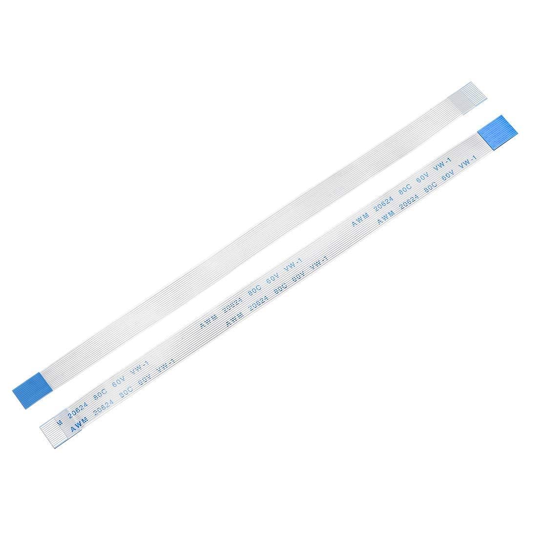 FFC Ribbon Cable 14 Pin 0.5mm Pitch Type-B,100mm Length | Flat Flexible FPC Flex Cable for LCD Display, Laptop, Printer, Camera, PCB Repair & DIY Electronics | Pack of 1-image-35