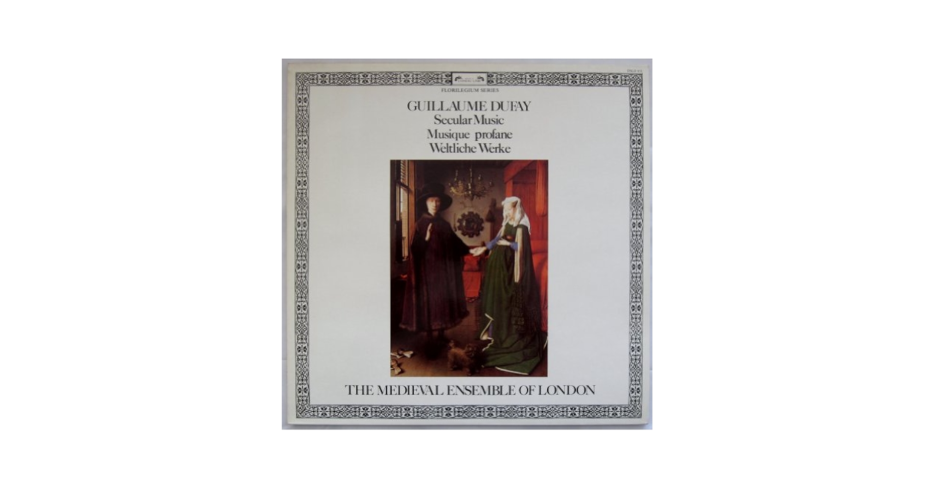 【中古CD】Guillaume Dufay/Complete Secular Music／Davies, P./Davies, T./Medieval Ensemble 中古CD】Guillaume Dufay/Complete Secular Music／Davies, P