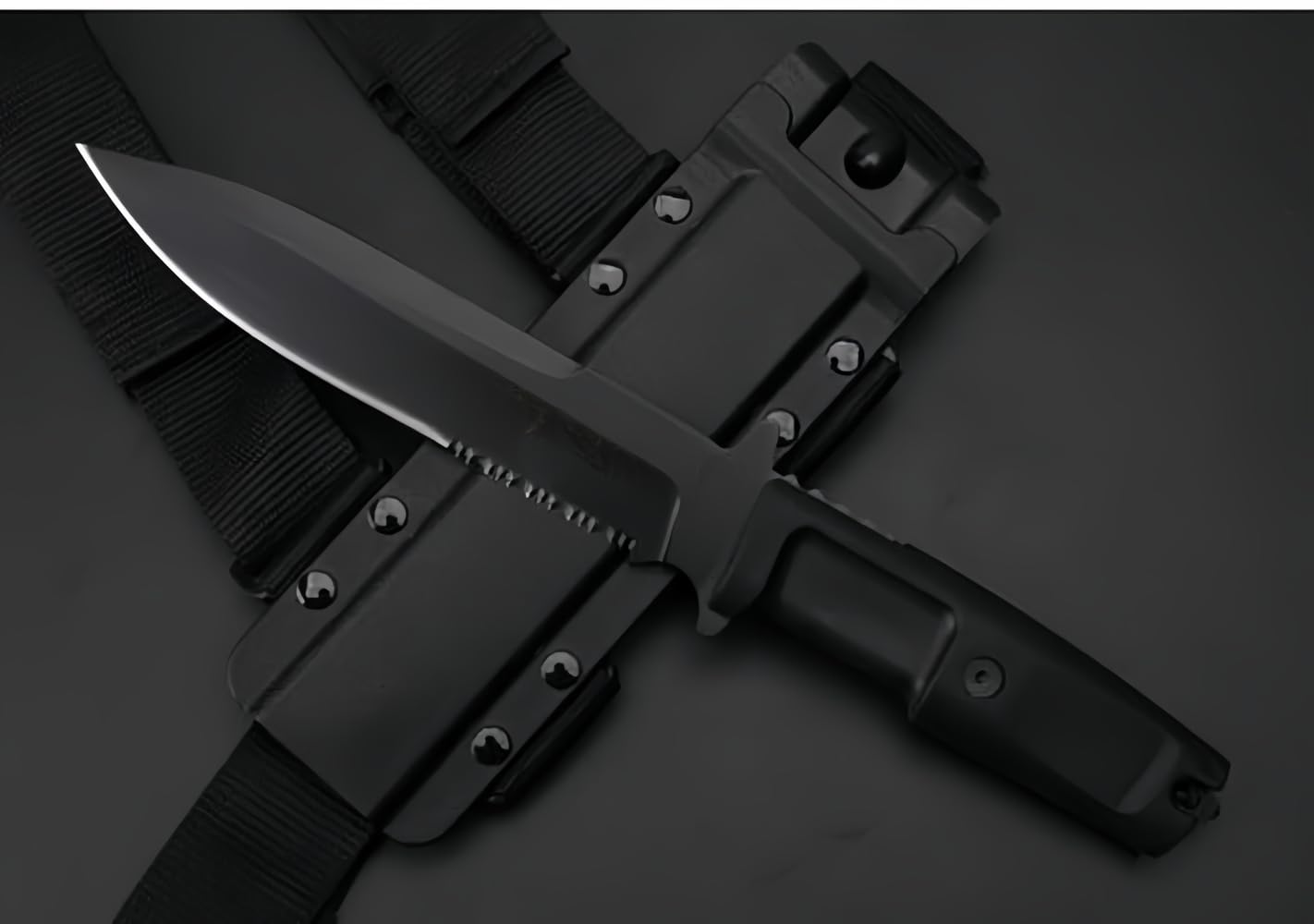 FARDEER Knife Cuchillo de Herramienta para Acampar al Aire Libre KJ4 Hoja forjada con precisión de, Herramienta de Camping para Pesca, Caza, Actividad Deportiva