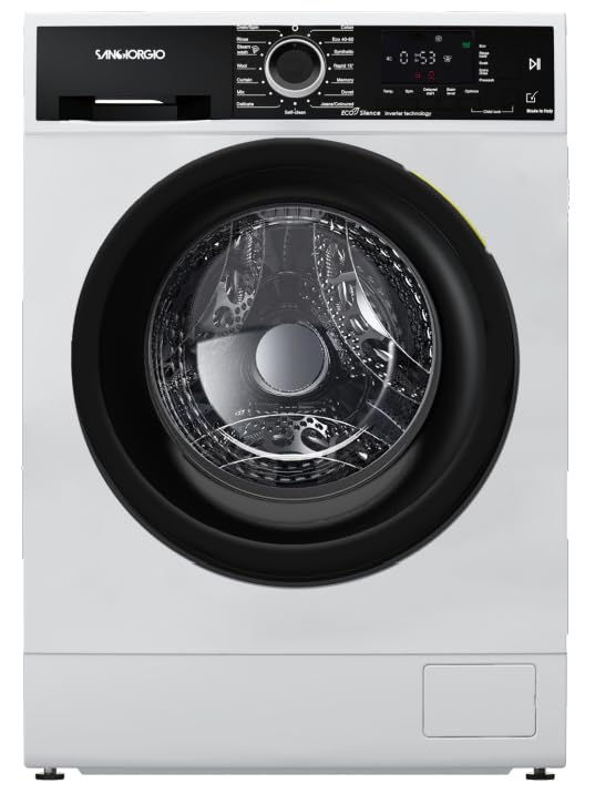 F814C-E - Lavatrice 8 Kg Classe Energetica A 1400 Giri Inverter Vapore Bianco
