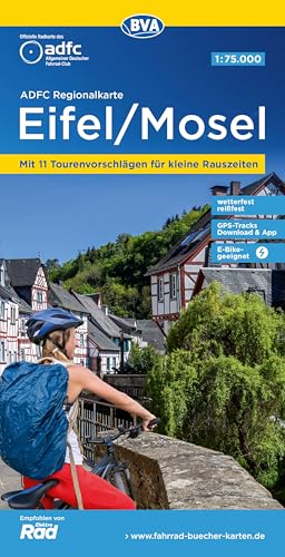 Eifel / Mosel Cycling Map (Regionalkarte)