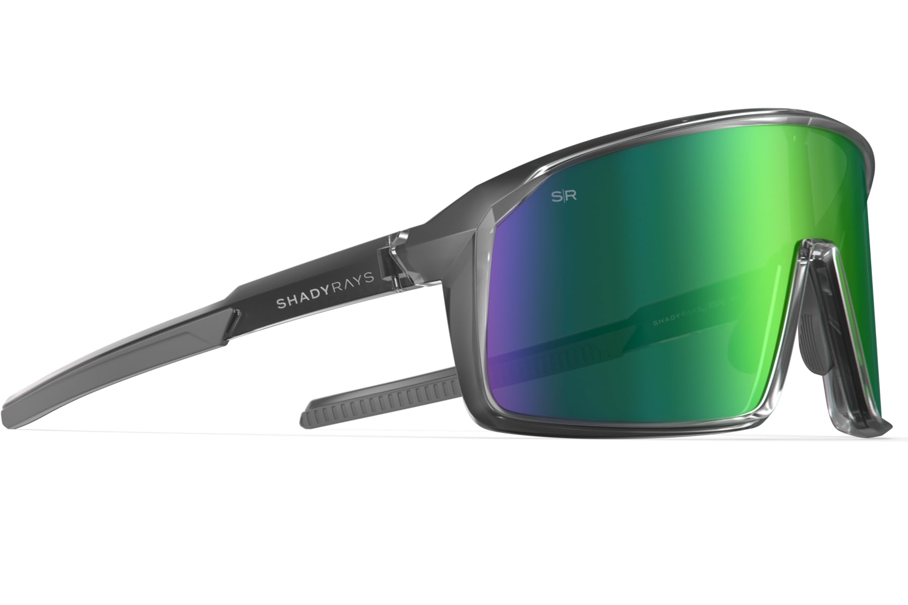 Rival Mens - Single Lens Panoramic Polarized Mens Sunglasses