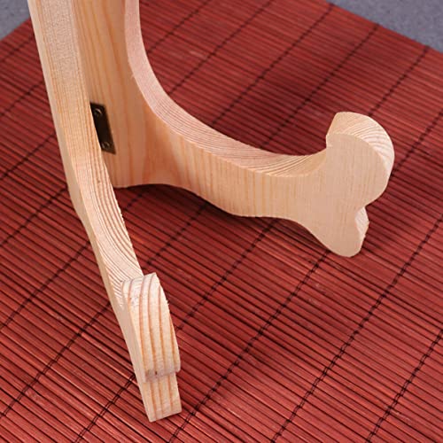 Ciieeo Suporte De Placa Cavaletes Suporte De Exibição De Madeira 4 Peças Suportes De Exibição Retro