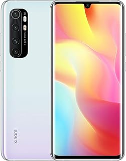 Xiaomi Mi Note 10 Lite Smartphone 6GB 128GB Quad Caméra 6.47″ 3D Curved AMOLED Display 5260 mAh Blanc [Version Globale] Glacier White