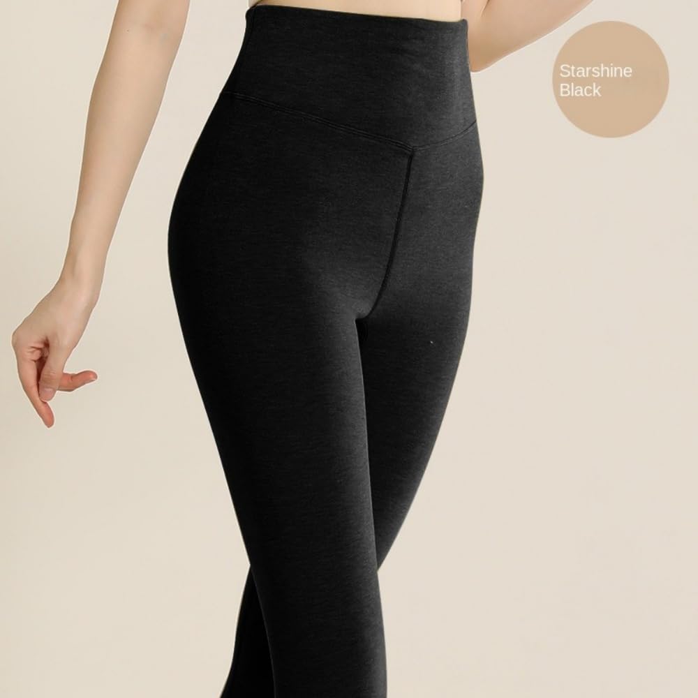 Collant Termici Donna Pantaloni Caldi in Vita Alta da Indossare in Autunno E Inverno di Grandi Dimensioni, Pantaloni Autunnali-Viola-l (100-120 Catties)