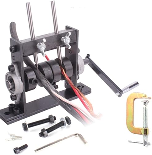 Taladro eléctrico manual Máquina peladora de cables de doble propósito para reciclaje de chatarra de cobre (1-30mm/0.04"-1.18")