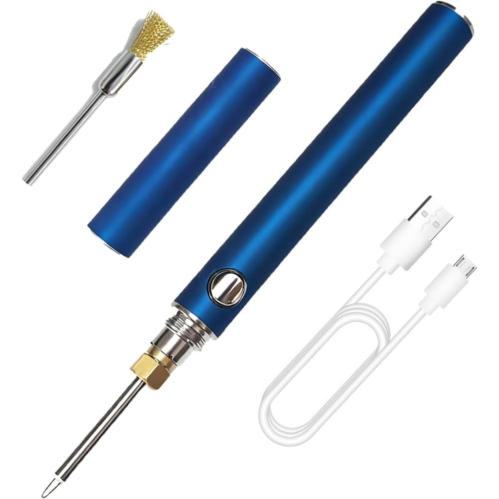 Ctrlzs Rechargeable Thread Zapper Tool:replaceable Tip For Finishing Threads Ends Of Craft Beading,Embroidery,Leather Sewing A