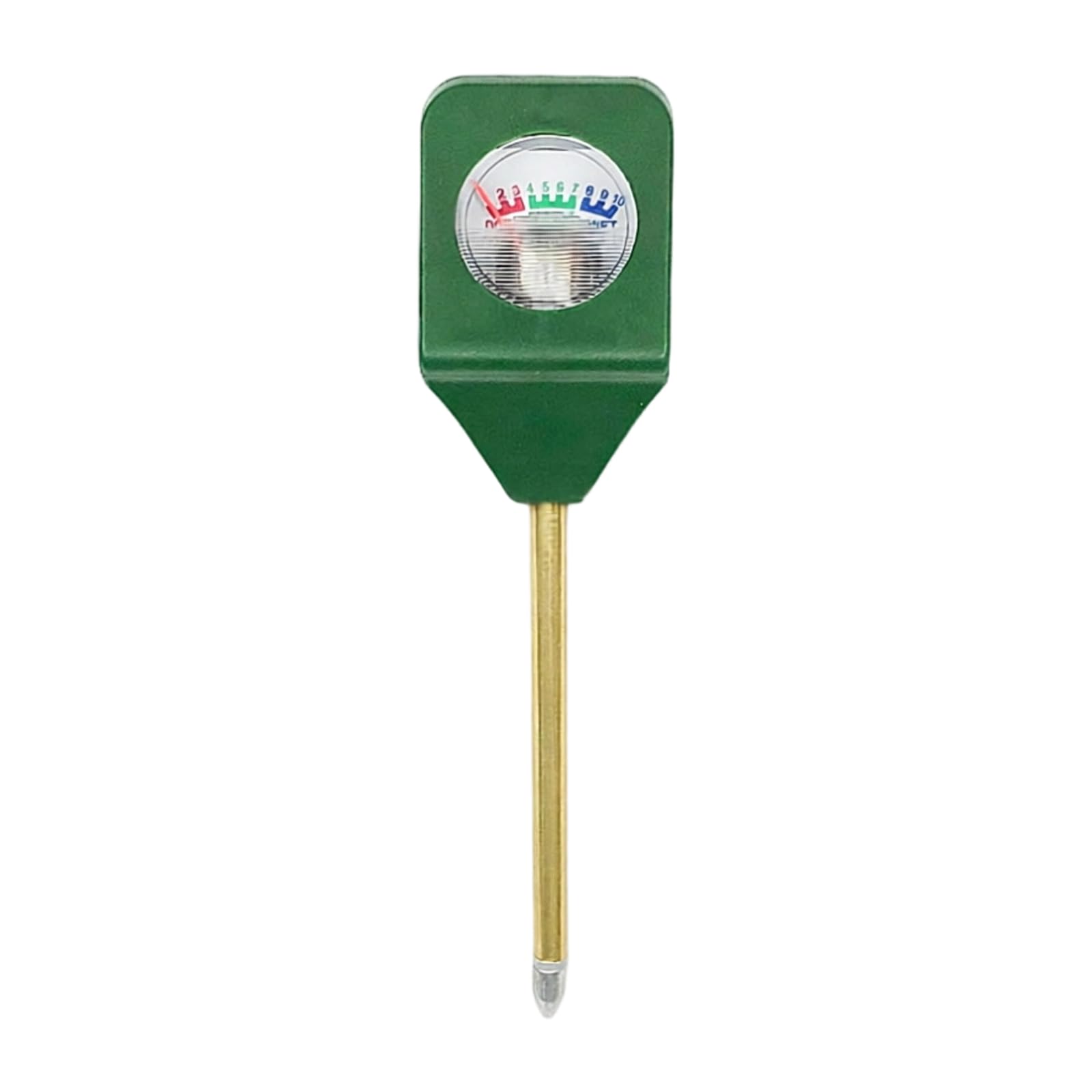 Plant Water Meter Single Probe Soil Wetness Gauge with Analog Readout Compact Garden Tool for Flower Containers Indoor Yard Care Container Plant Meter Soil Wetness Gauge Garden Water Checker