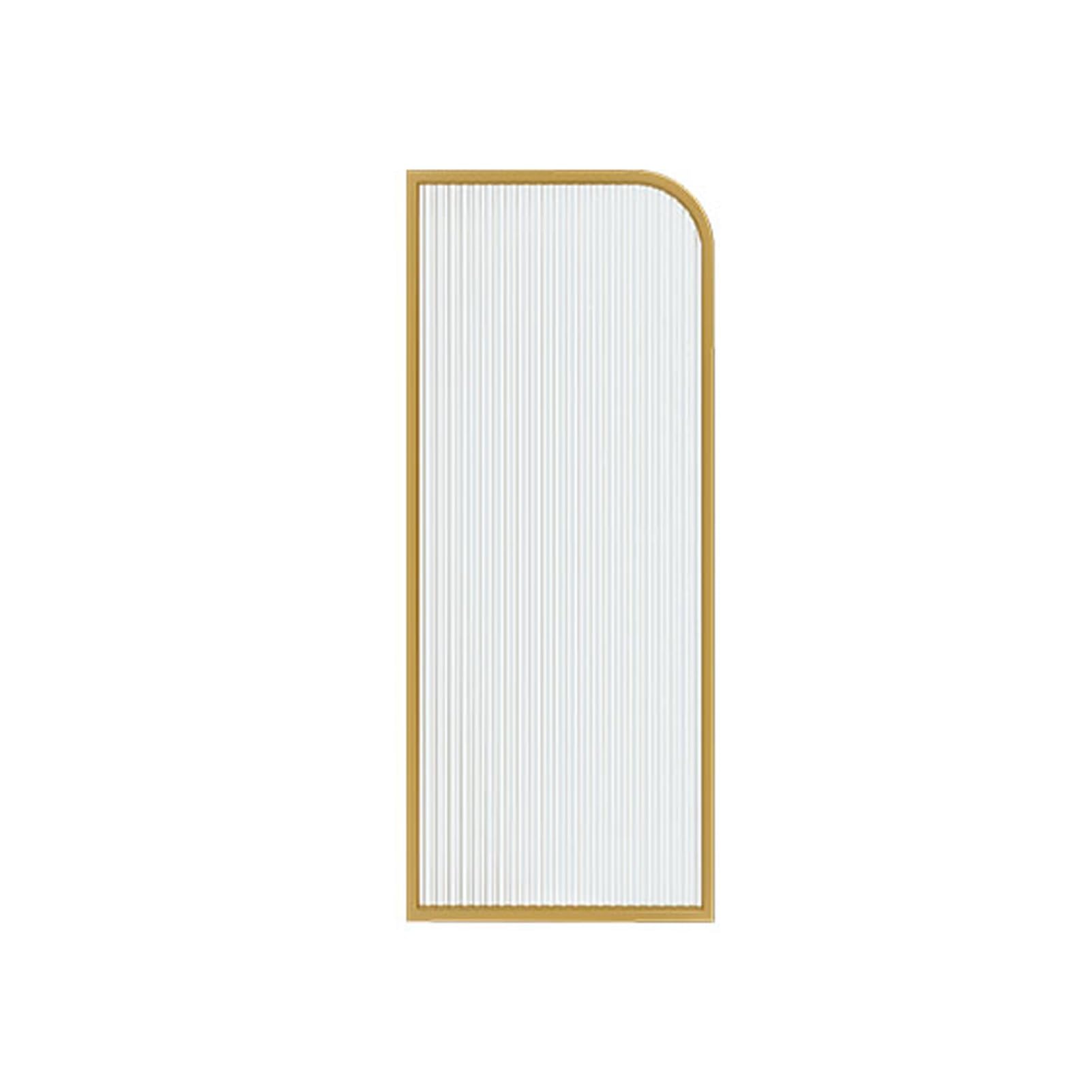 Generico Divisorio Impermeabile per orinatoi - Facile da installare e Pulire, Ideale per bagni di Hotel, scuole, asili, Centri Commerciali e spazi pubblici (Oro, 40x120 cm)