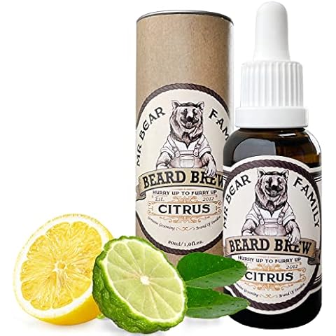Aceite para barba Mr Bear Family Beard Oil Men - Citrus Cover