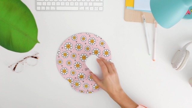 Tappetino Mouse Con Poggiapolsi In Gel Mr Wonderful - Design Kawaii Cactus Per Ragazze E Donne - Foto 14