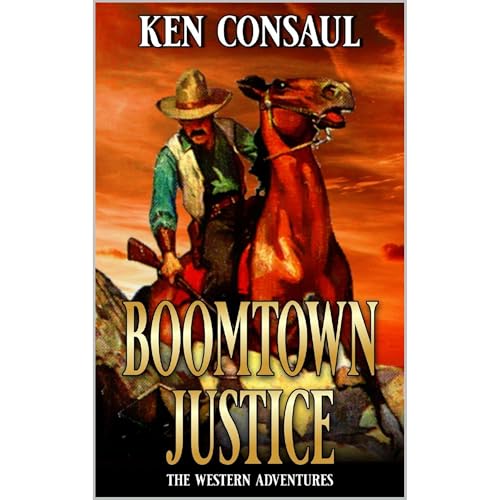 Boomtown Justice Audiolibro Por Ken Consaul arte de portada