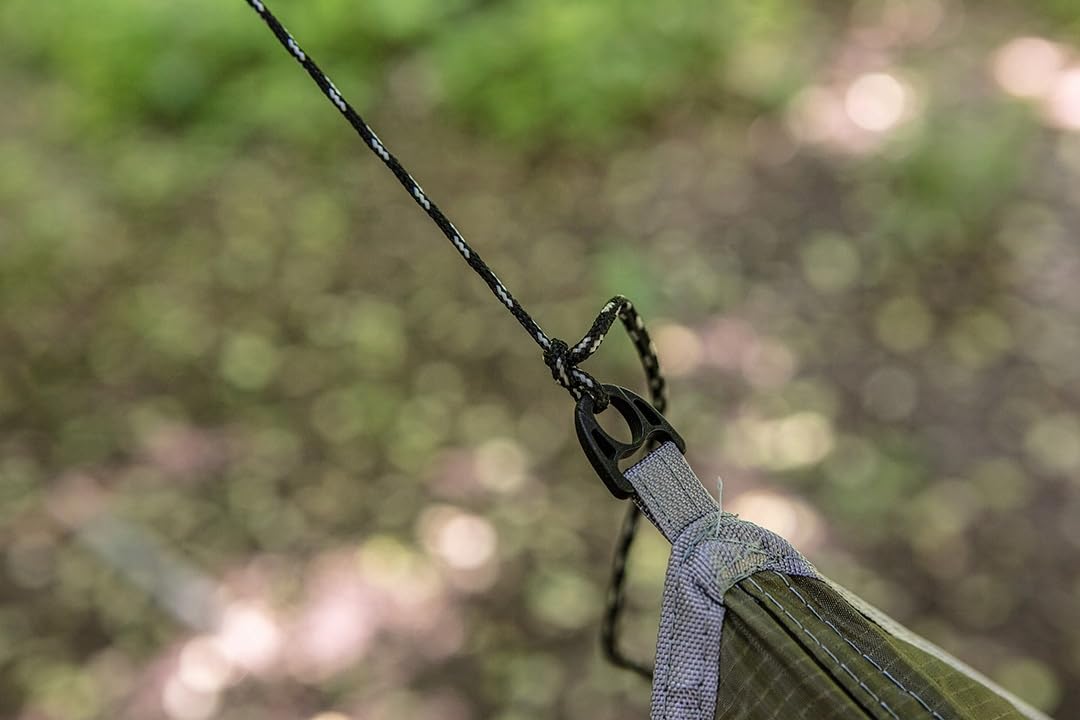 NEO TOOLS Bâche de tente, 360 x 290 cm, imperméable, légère, avec œillets, 4 piquets et 6 cordes, protection contre la neige, la pluie, légère et compacte, pour hamac, camping, randonnée, pique-nique,