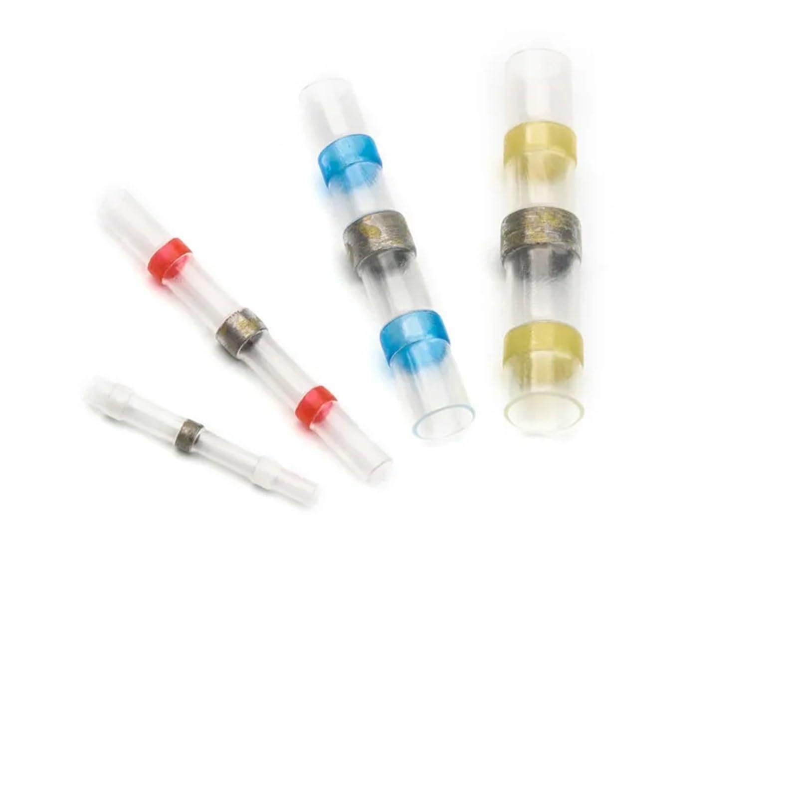 BKGWCSOR 100PCS Solder Seal Heat Shrink Butt Connectors Soldering Sleeve Wire Connector Cable Terminal Electrical Connector