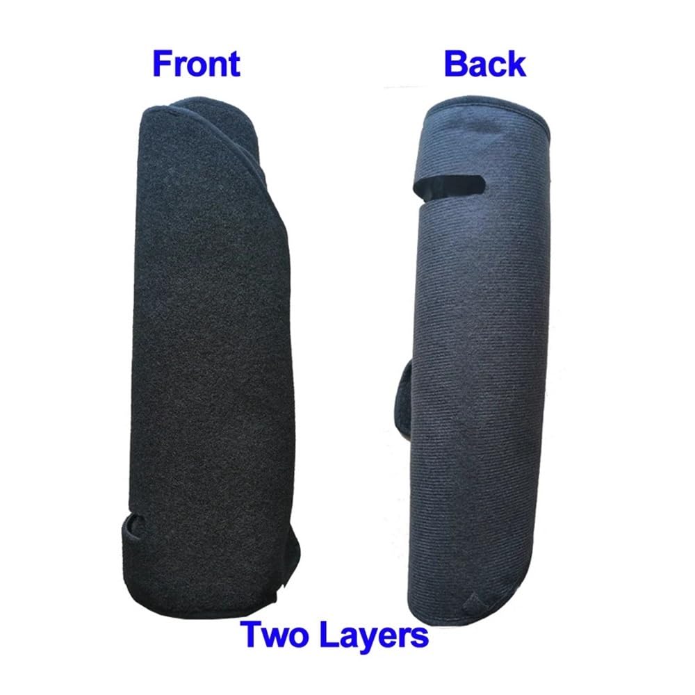 Alfombrilla Protectora Para Salpicadero De Coche, Alfombra Protectora Para Consola Central, Cubiertas Protectoras Tablero Interior Para POLO MK6 2018, 2019, 2020, 2021 cubierta salpicadero coche