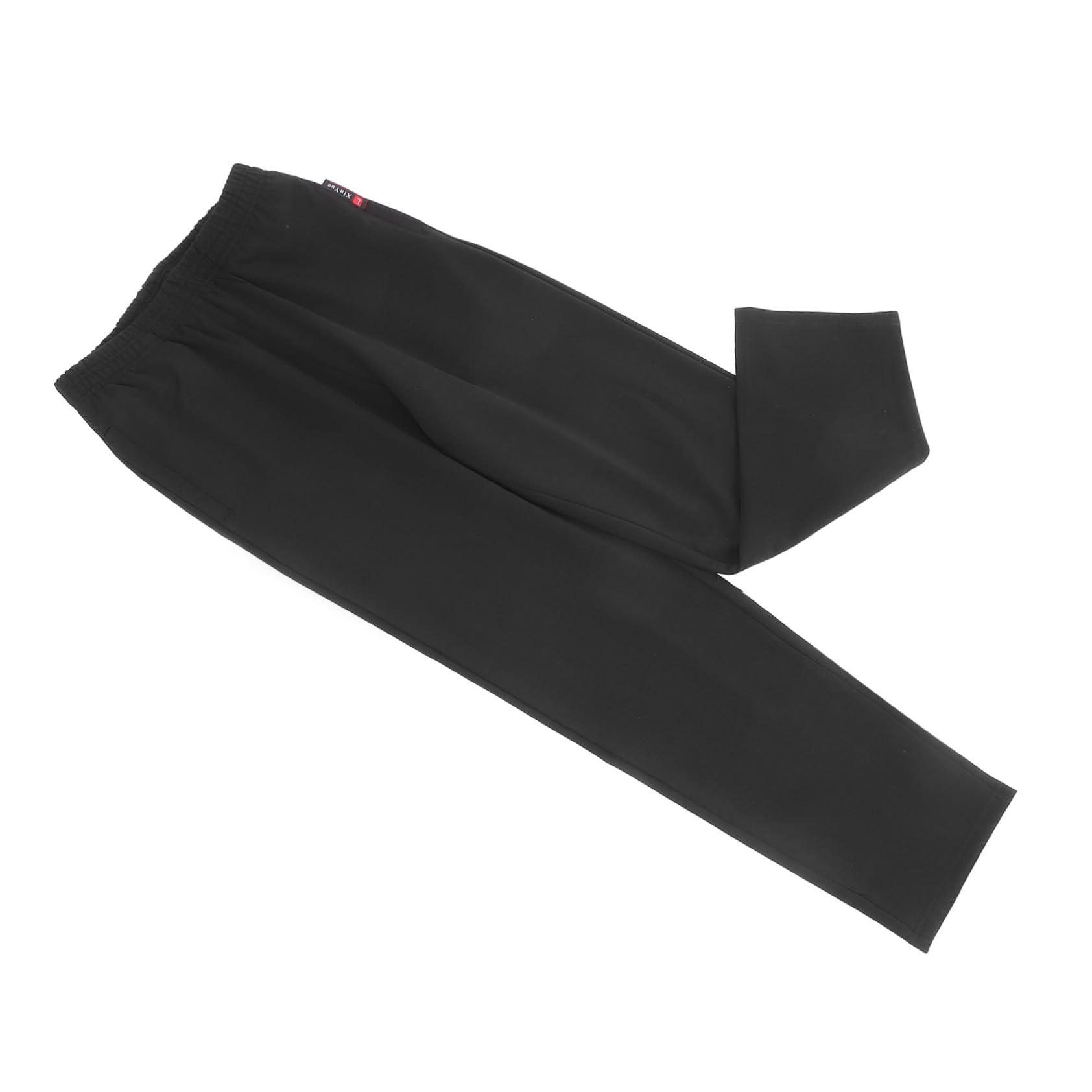 Schwarze Cargo Kochhose Herren und Damen aus Baumwolle Atmungsaktiv Öl und Fleckenresistent Lockere Passform mit Praktischen Taschen Bequeme Küchenarbeitshose für Restaurant und