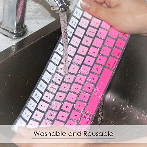 Allinside Ombre Pink Cover For Apple Magic Keyboard (Mla22Ll/A) With Us Layout #TOP5