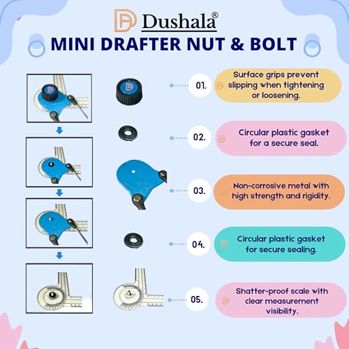 Dushala Mini Drafter for Engineering Drawing - Image 4