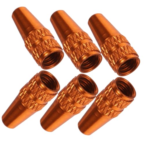 Balacoo 6 Pack Cabezales de Neumático Aluminio Naranja miniatura 1