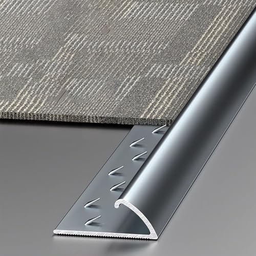 Aluminum Transition Strip for Wood to Carpet & Tile - 90cm Floor Edging Trim, Durable & Stylish, Perfect for Seamless Home Flooring Transition