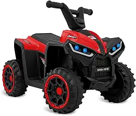 Quadriciclo (Vermelho) Eletrico 6V Bandeirante