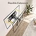 Mounting Dream TV Wall Mounts Bracket for Most 42-84 Inch TVs, UL Listed Premium TV Mount Full Motion with Articulating Arms, Max VESA 600x400mm and 100LBS, Fits 16