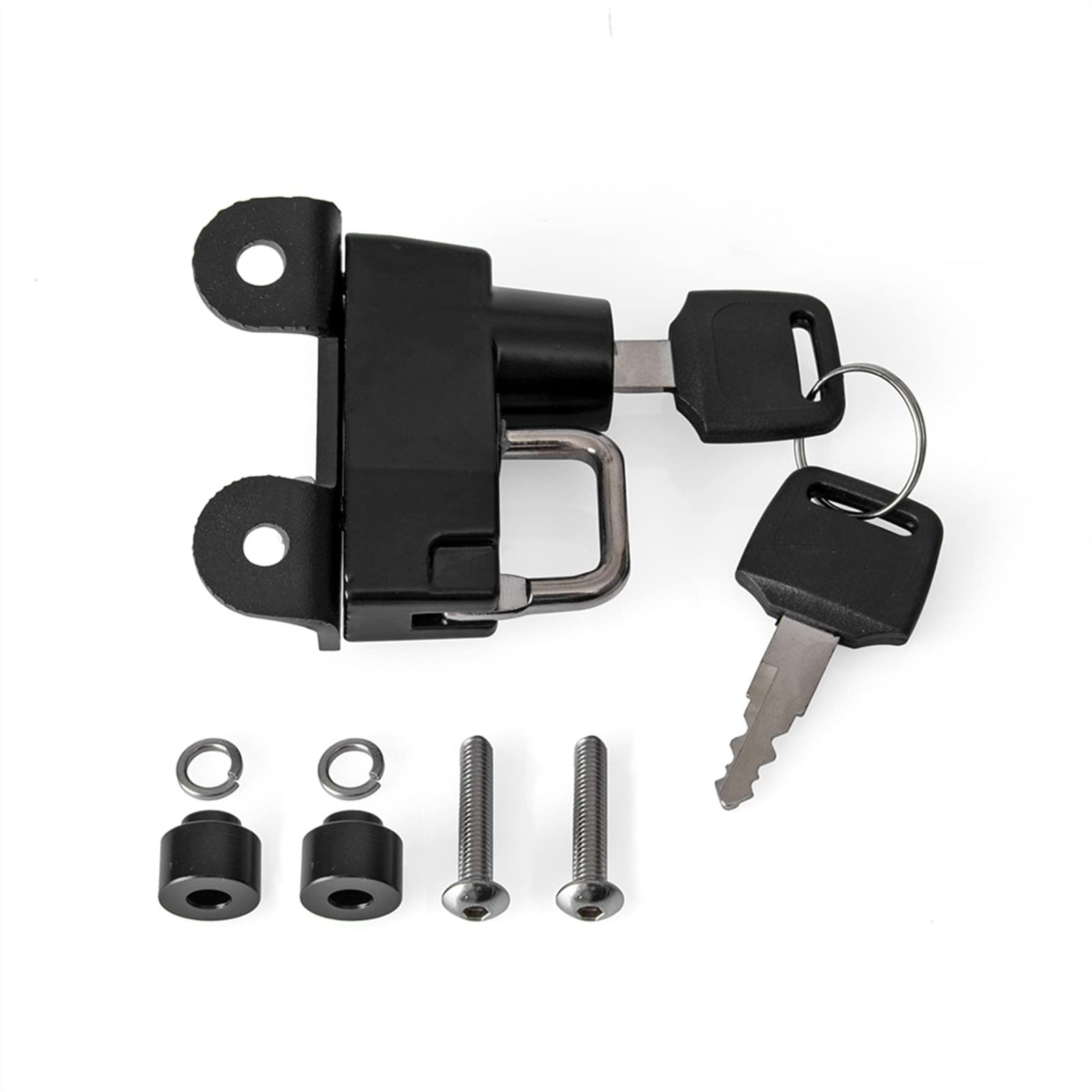 Candado para casco de moto antirrobo para evitar robos con juego de llaves 8