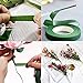 zYoung 6 Rolls Floral Tapes for Bouquet Stem Wrap and Florist Craft Projects Decorations（Dark Green）