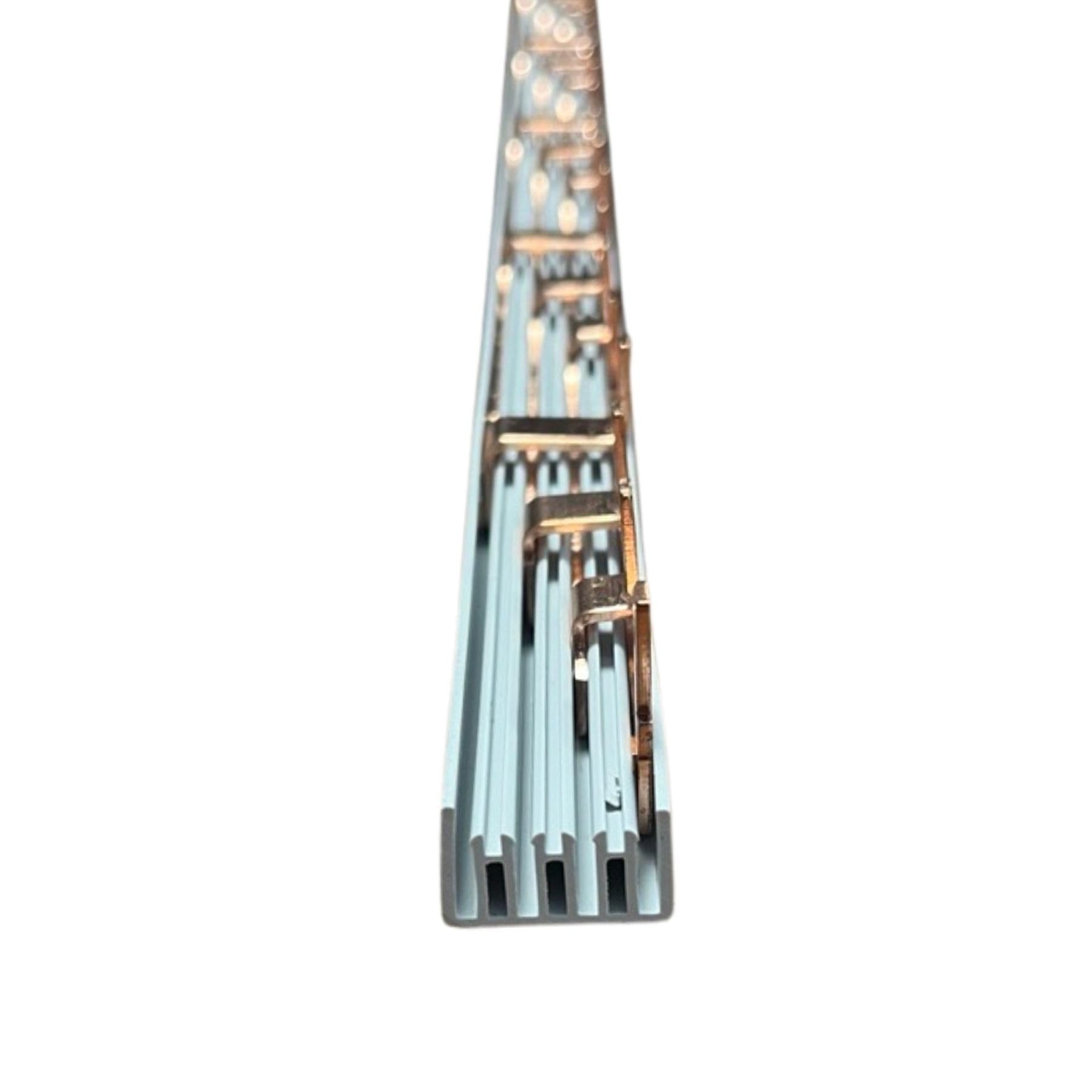 Peigne d'alimentation pour connexion tableau électrique, 4P 56 PIN Modules 1016 mm, barre collectrice pour interrupteurs magnéto-thermiques et différentiels, BusBar modulaire 63A