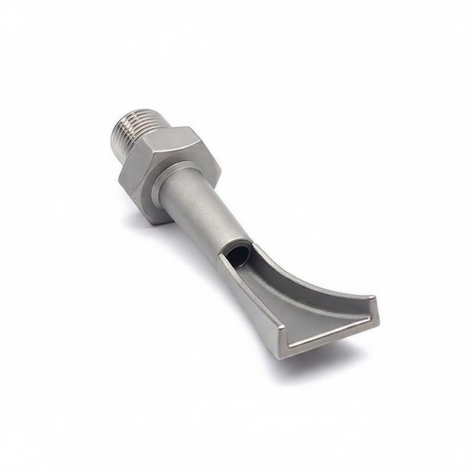 Inyector de acero inoxidable con impacto potente de 3/4 para sistemas de lavado continuo
