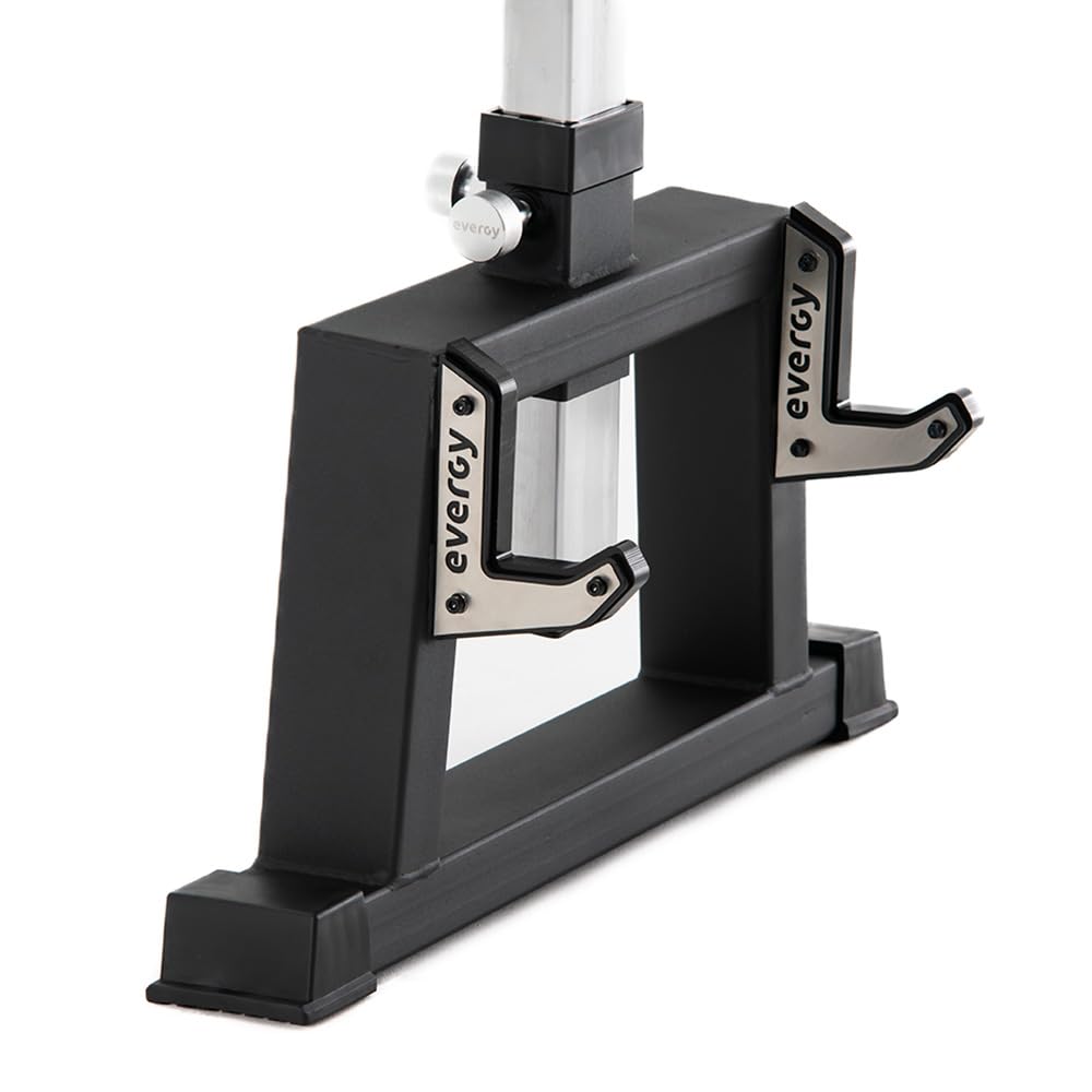 evergy - Rower Bench Banco de musculacion reclinable con J-cups para ejercicios de Remo con barra. Banco musculacion inclinable. Banco fitness para gym en casa. Banco musculación Remo