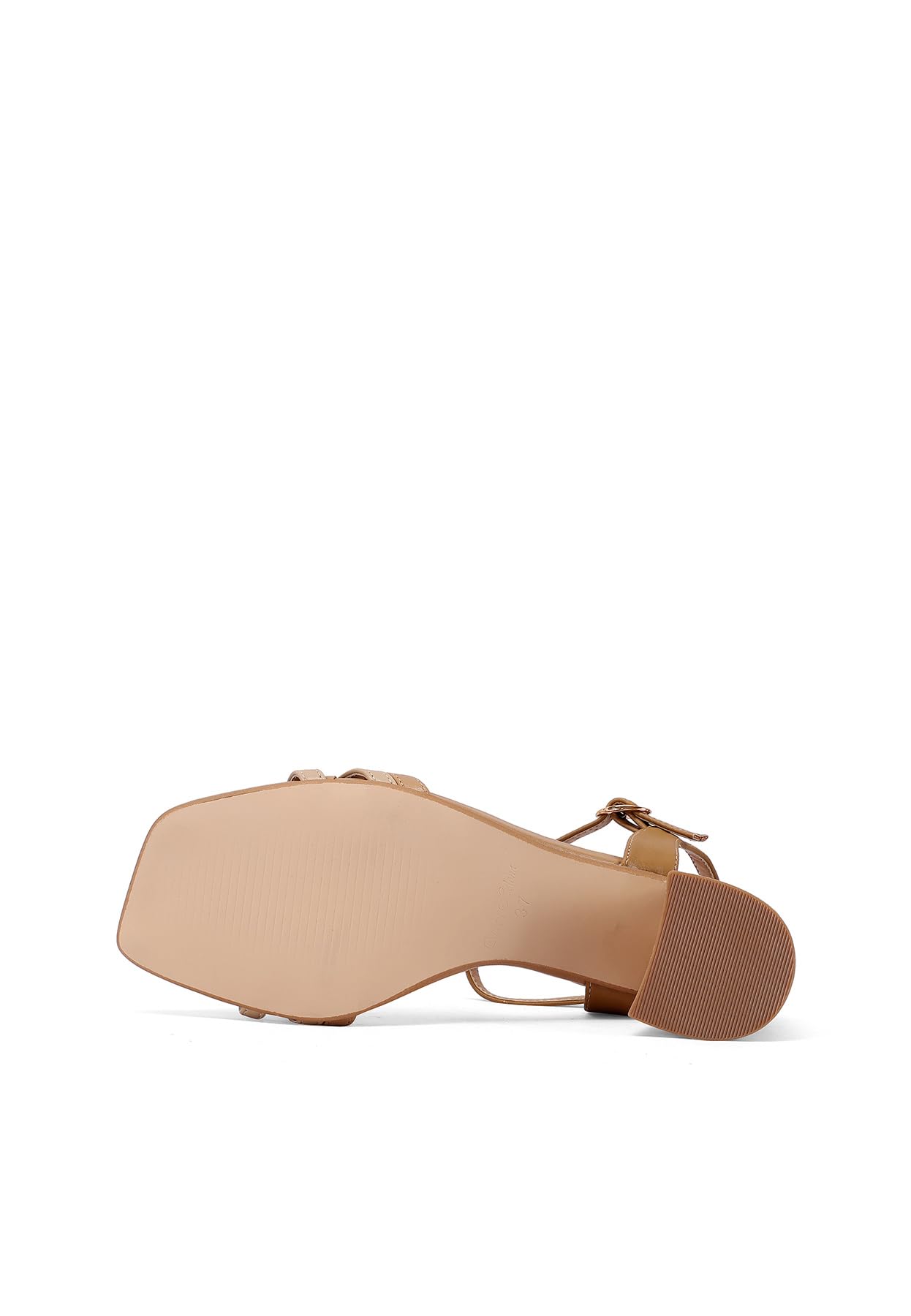 QUEEN HELENA Sandali Tbar con Tacco Largo con Cinturino Casual Donna ZM9967
