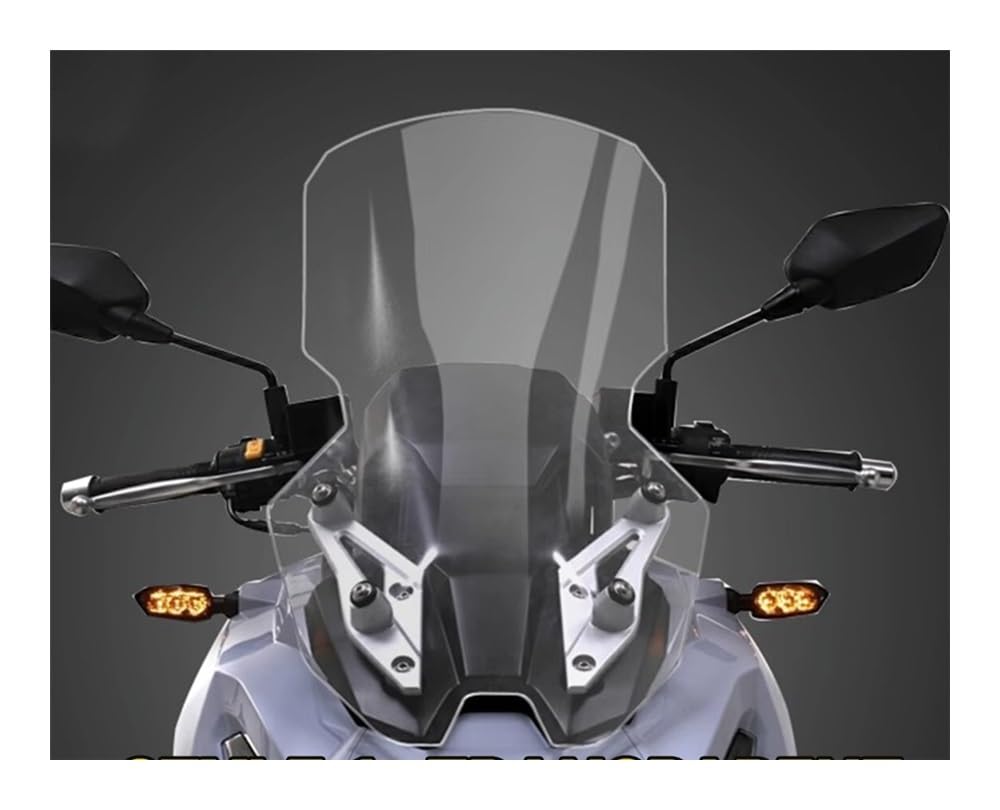 Motorrad Windschutzscheibe Transparent - Universal Windschutz Für Motorräder & Roller