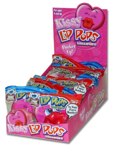 Flix Candy Kissy Lip Pops (Pack of 12)