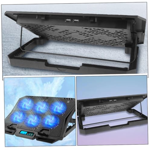 Base de enfriamiento para laptop PRETYZOOM 15.6" con ventilador ajustable miniatura 3