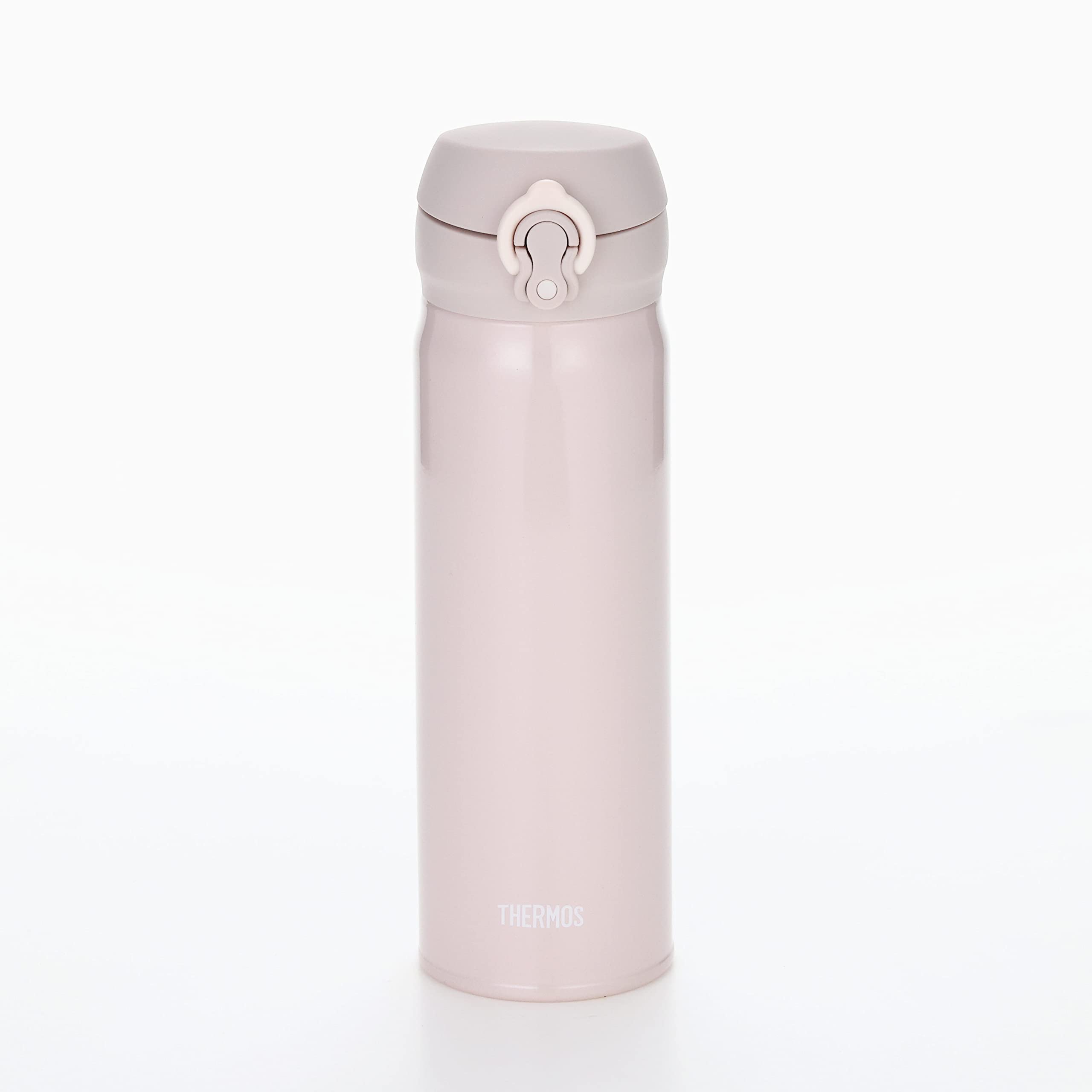 Thermos JNL-505 BEP Taza de viaje aislada al vacío, 1.6 fl oz (0.5 L), beige rosa