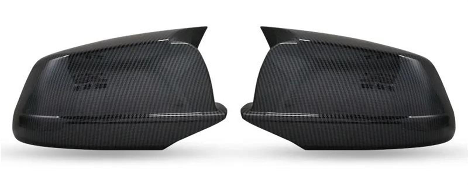 Coques de rétroviseur de voiture F10 contre les rayures avec garniture carbone